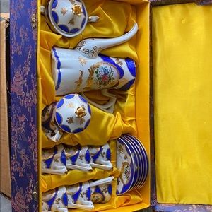 Royal fine porcelain tea set